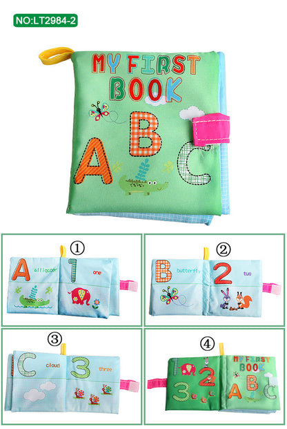 Baby Cloth Book Fruits Animals