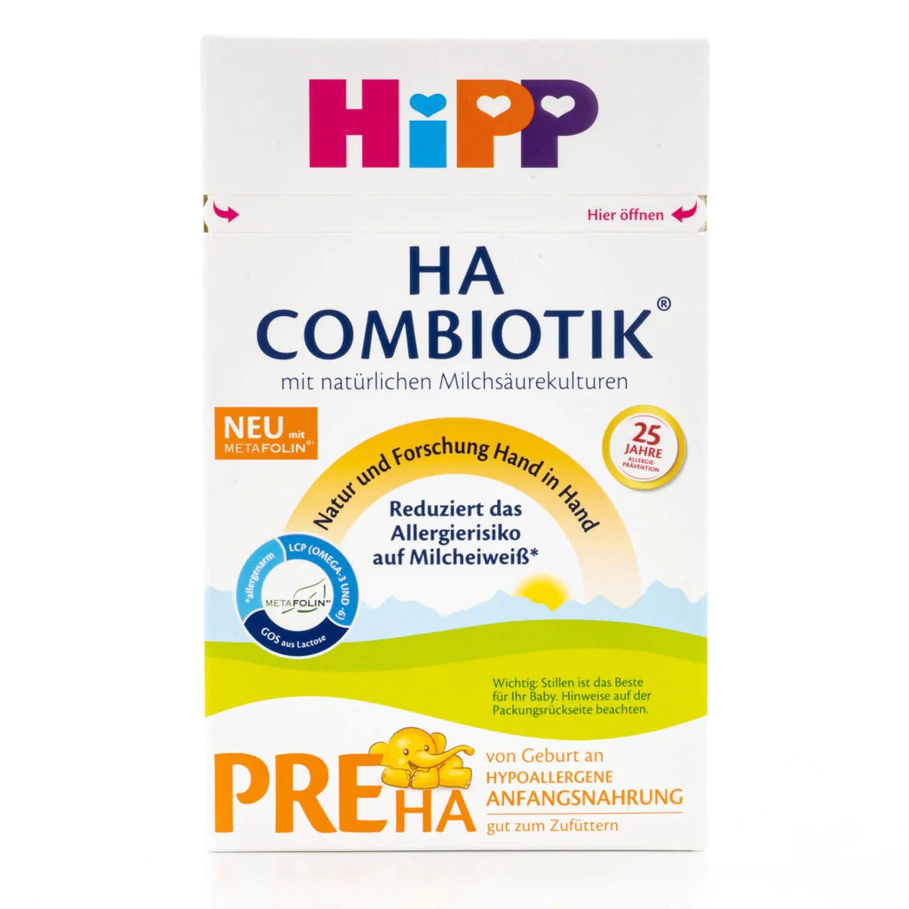 HiPP Hypoallergenic Pre Formula German Combiotic Infant Milk Formula (0-6 months) 21.16 oz
