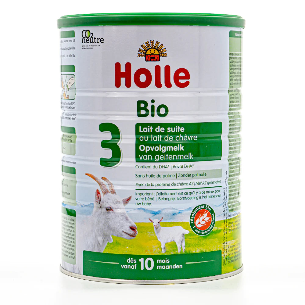 Holle Goat Stage 3 - Organic Infant Milk Formula (10+ months) 28.21 oz